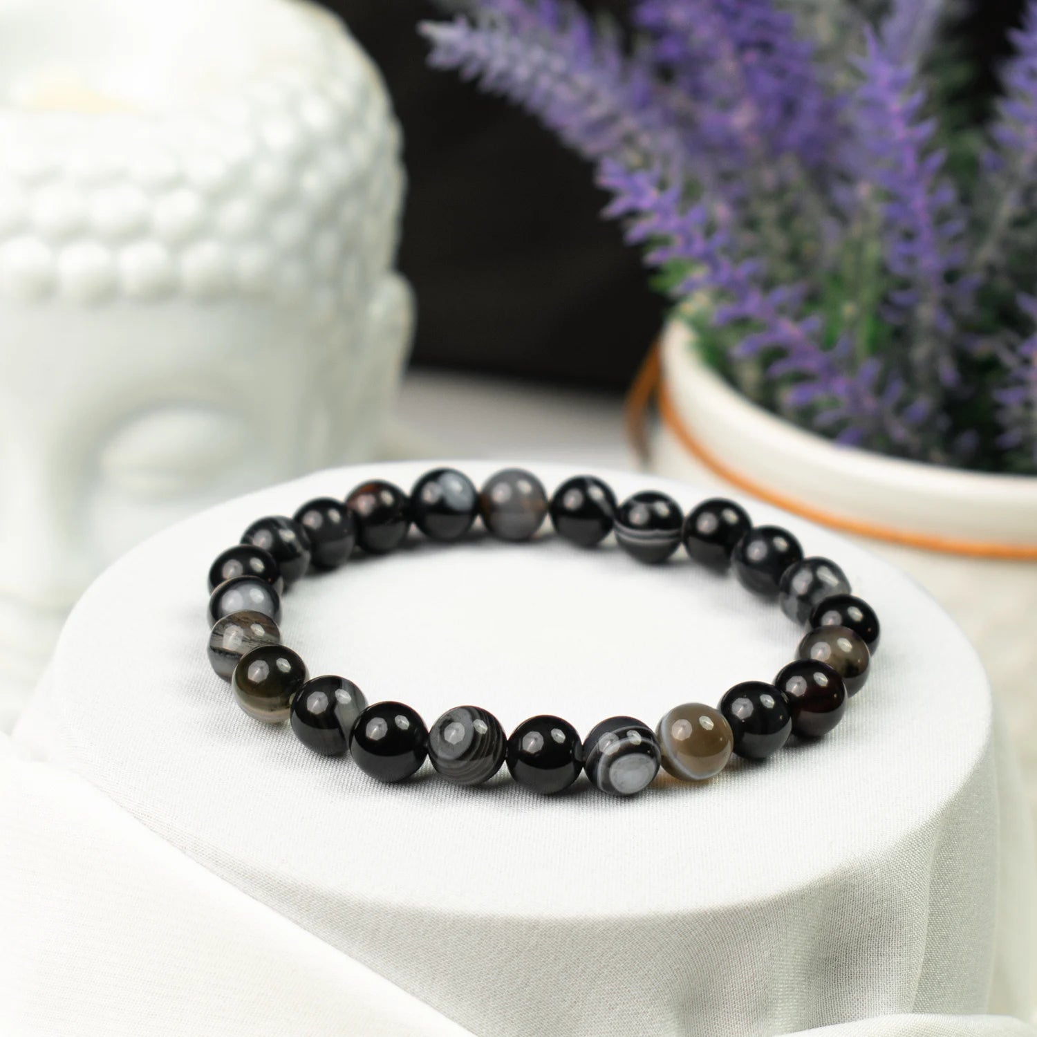 Black Agate Bracelet - Image 2