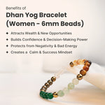 Dhan Yog Bracelet (Women - 6mm Beads) - Image 3
