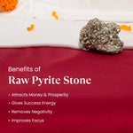 Dhan Vridhi with Raw Pyrite Stone Combo - Image 4