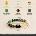 Dhan Yog Bracelet with Aries Zodiac Charm - Image 4