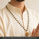 Power & Protection Combo | Karungali Mala with Hanuman Kavach & Gold Plated Vel Kada - Image 11