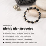 Richie Rich Bracelet with FREE Raw Selenite Plate - Image 3