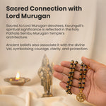 Power & Protection Combo | Karungali Mala with Hanuman Kavach & Gold Plated Vel Kada - Image 2