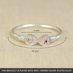 Silver Plated Vel Kada - Image 3