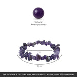 Amethyst Chips Bracelet Stretchable - Image 4