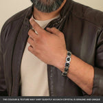 Metal Karungali Bracelet - Silver - Image 3