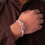 Silver Plated Vel Kada - Image 4