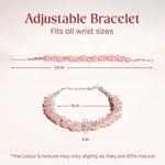 Love Attraction Chips Bracelet with FREE Raw Selenite Plate - Image 3